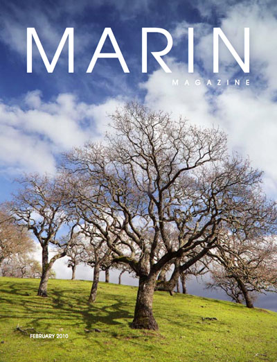 Marin Magazine February 2010 cover 