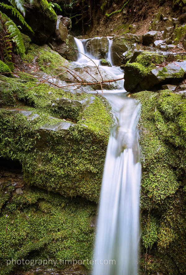 Marin Cascade on Dawn Falls Trail